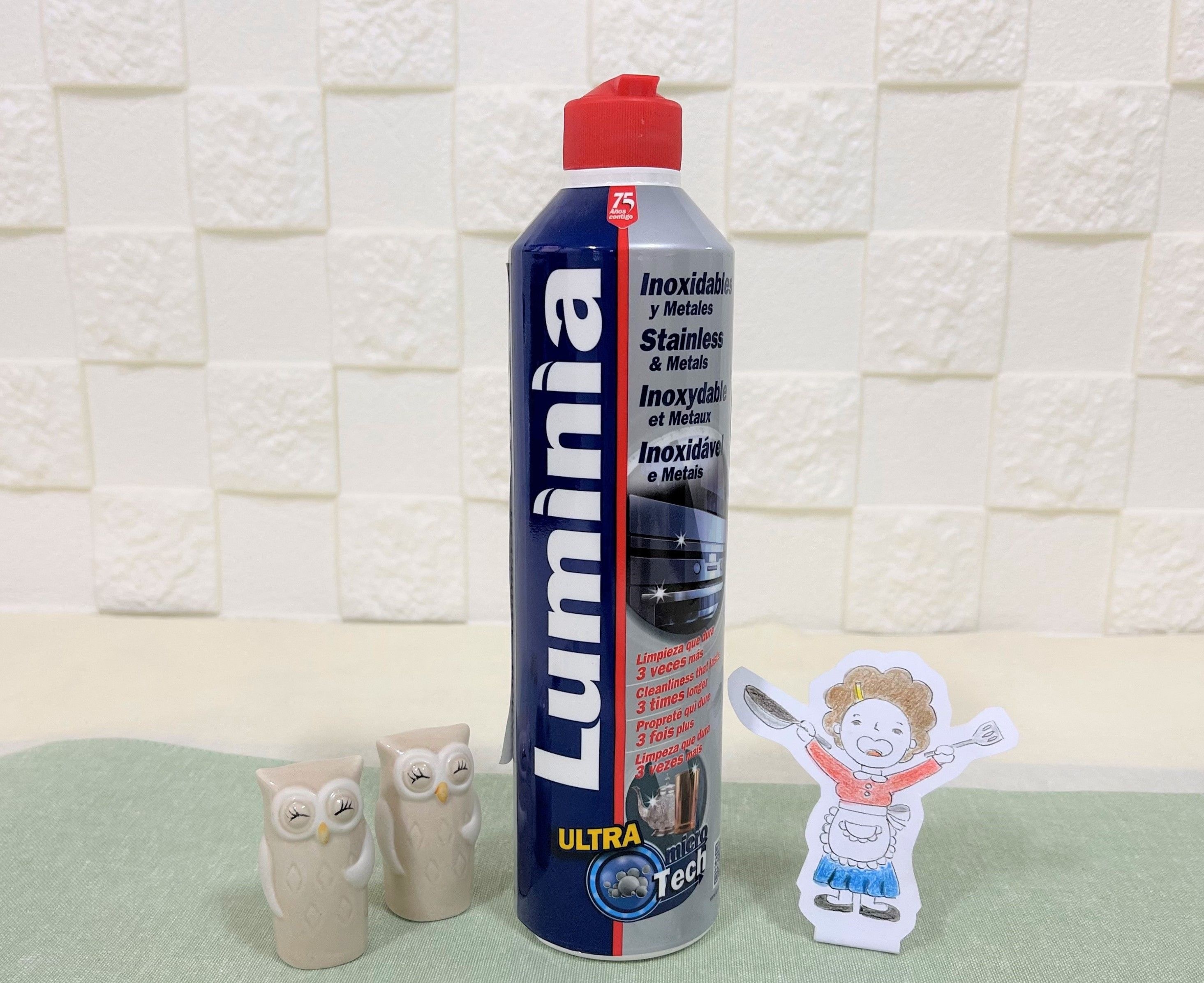 루미니아 인덕션 세정제 스텐 동 유기 다목적 세척제 대용량 500ml