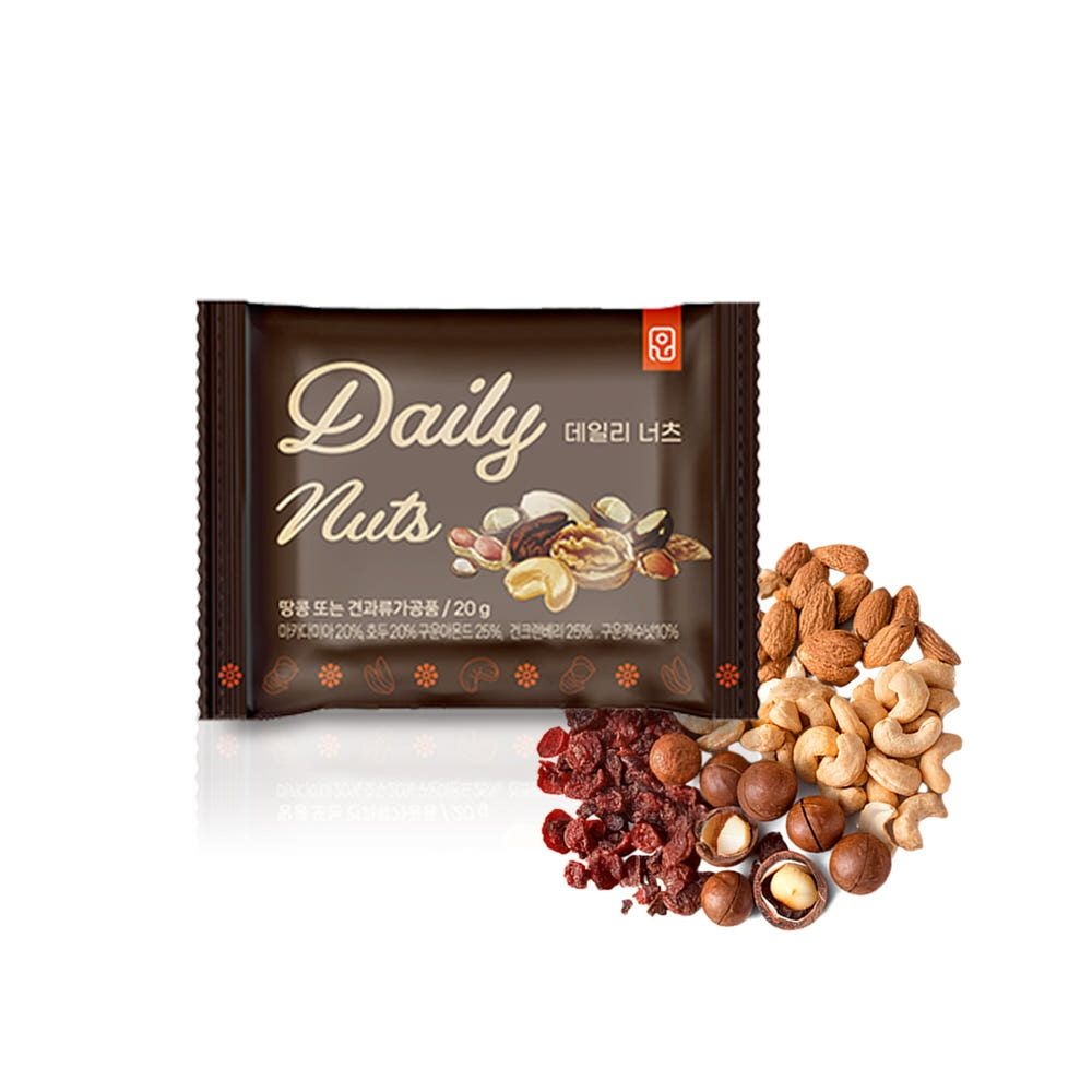 하루 한 봉 데일리 너츠 20g x 30봉