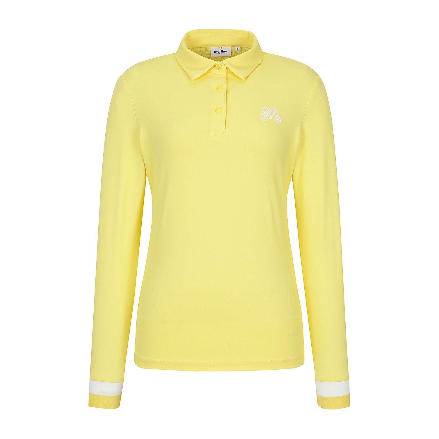[롯데백화점] 마틴골프 여성 소매 컬러 카라 티셔츠 옐로우 (QW0EKS10263) LE1219489402