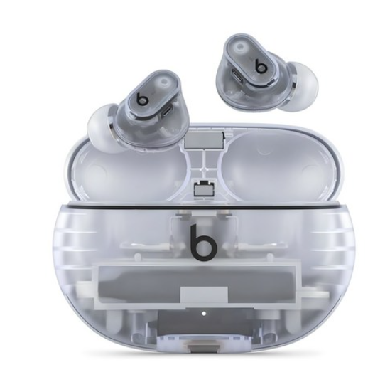 Apple Beats Studio Buds + True Wireless 노이즈 캔슬링 이어폰 - 투명
