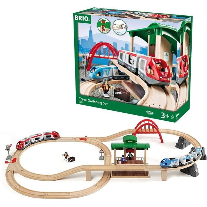 BRIO [해외] 브리오 BRIO 기차 놀이 여행 기차 세트 33512 정규품