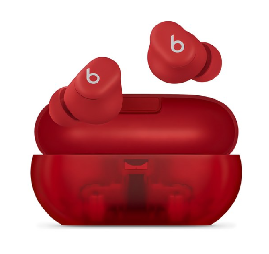 Apple Beats Solo Buds 블루투스 이어폰 클리어 레드 (MUW03ZP/A)