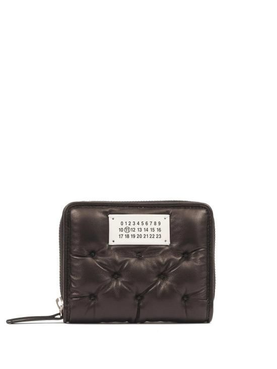 [해외] 메종 마르지엘라 26SS 마르지엘라 글램 슬램 자수 월렛 SA1UI0032P6434 T8013 BLACK