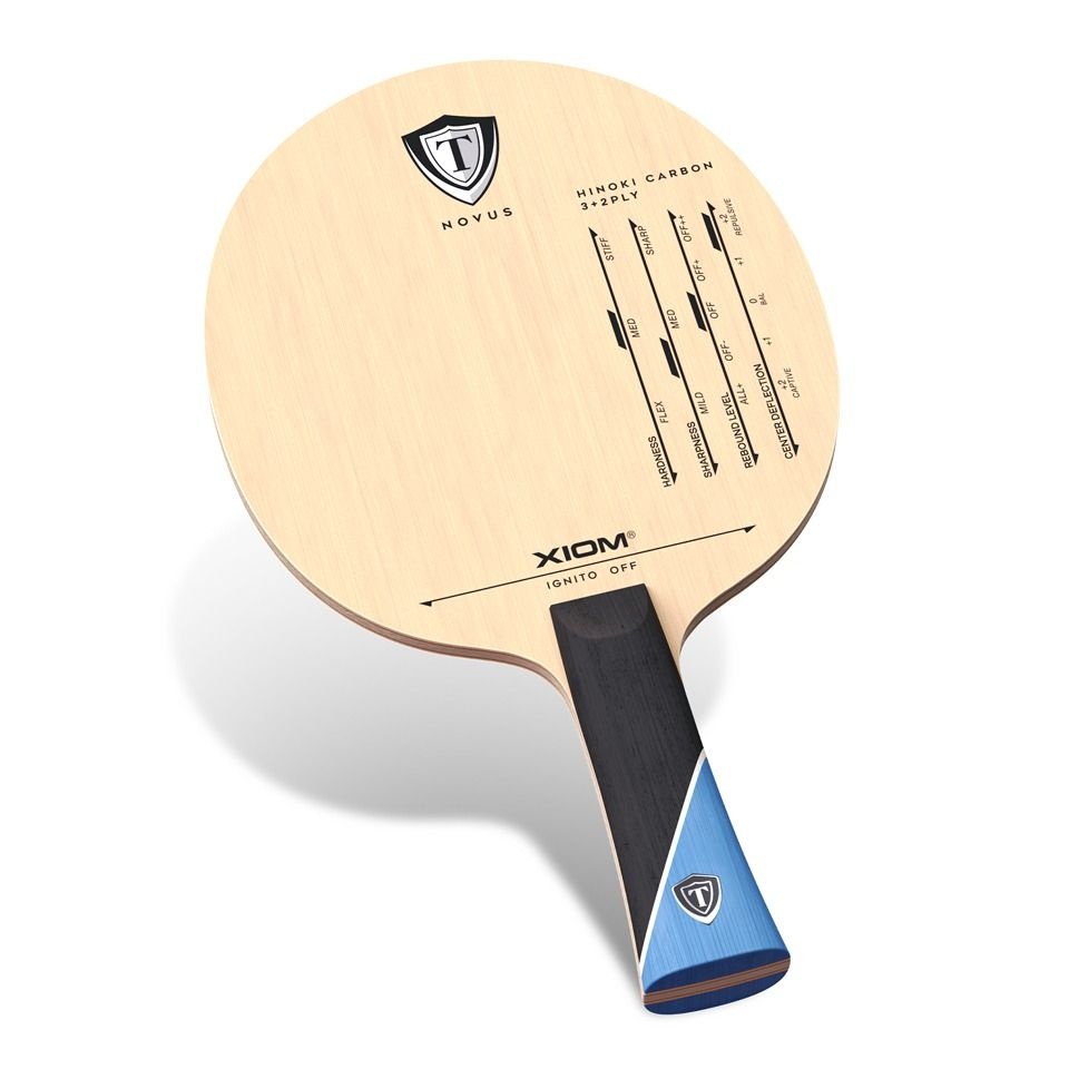 ㈜엑시옴 엑시옴 목판 쉐이크 탁구라켓 탁구채 이그니토 카본