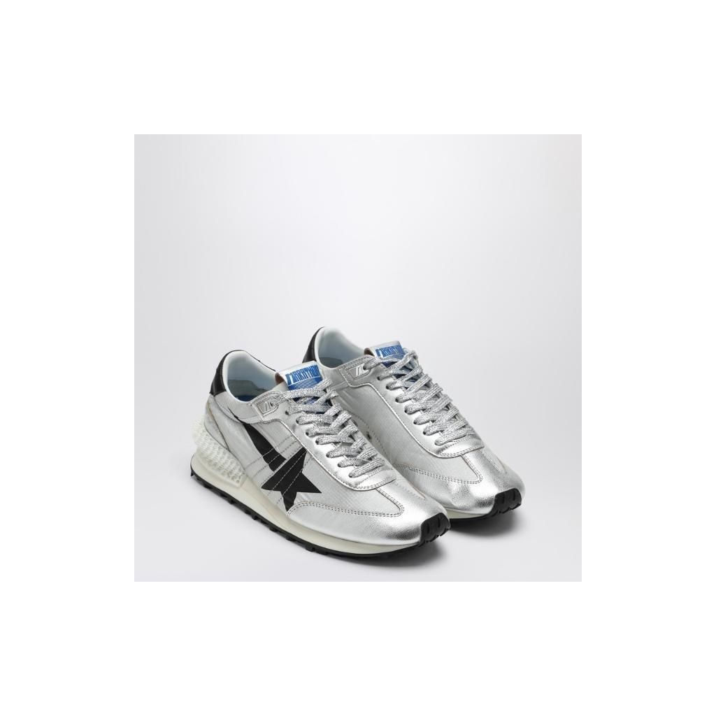 [해외] 골든구스 Sneaker Marathon in nylon ripstop silver GMF00684F005667/XL_GOLDE-60246_600-39 Metal  [관부가세포함]