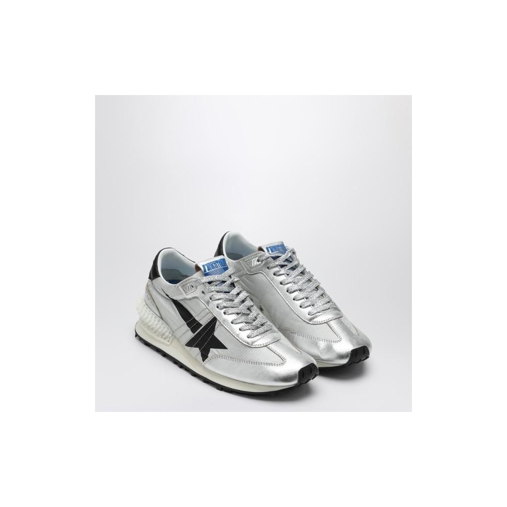 [해외] 골든구스 Sneaker Marathon in nylon ripstop silver GWF00684F005667/XL_GOLDE-60246_500-35 Metal  [관부가세포함]