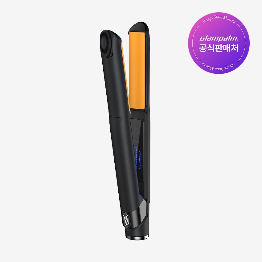 언일전자 글램팜 [GP202TBK] 글램뮤즈 터치 볼륨 (오리지널블랙) 볼륨고데기