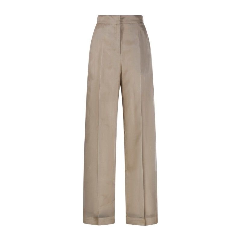 MAX MARA PIANOFORTE 막스마라 피아노포르테 OLIVI 실크 팬츠 2611131044600 001