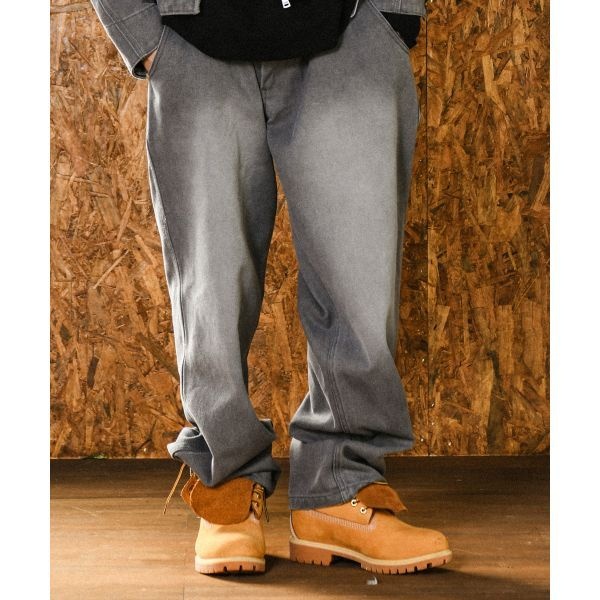 DOMINANT 도미넌트 H.L 워싱 워크 팬츠 차콜 1950185