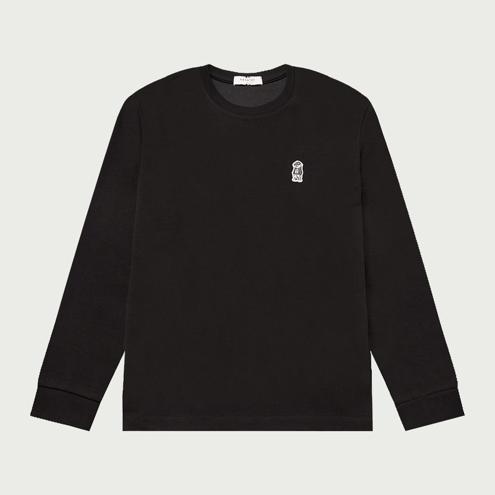 [패션플러스][행텐][행텐]남성 프론트 스몰 베니 롱슬리브 티셔츠_100(10530-031-602-45)