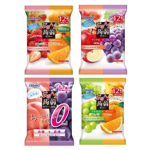 오리히로 곤약젤리 2가지맛 12개입 6봉