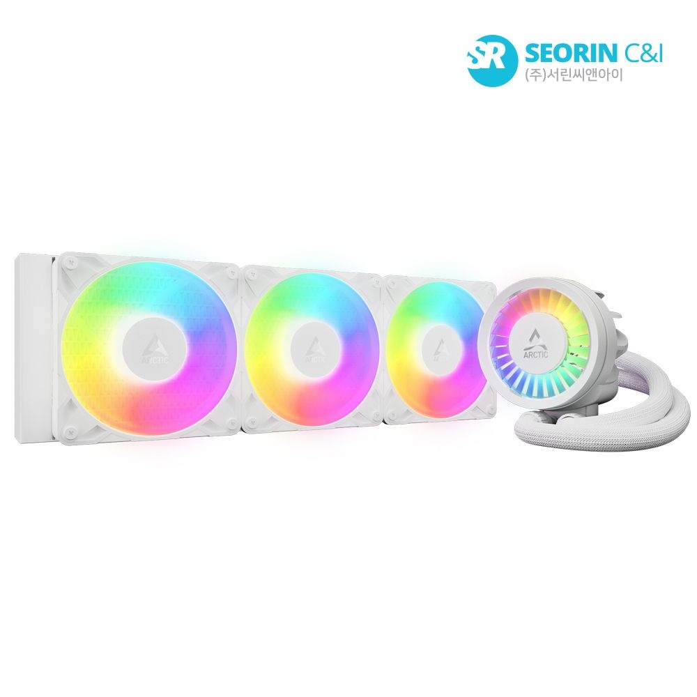 <b>ARCTIC</b> 아틱 [서린공식] <b>ARCTIC</b> <b>Liquid</b> <b>Freezer</b> <b>III</b> PRO <b>360</b> A-RGB 서린 (화이트)