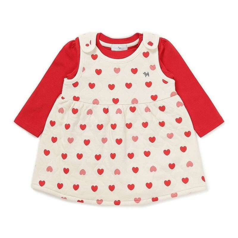 블루독 하트퀼팅SET드레스 45C70-674-01 289736