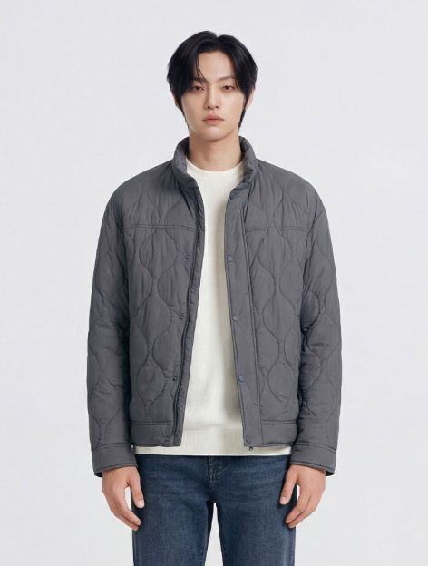 폴햄 퀼팅 하이넥 경량 점퍼 PHE4JP1352