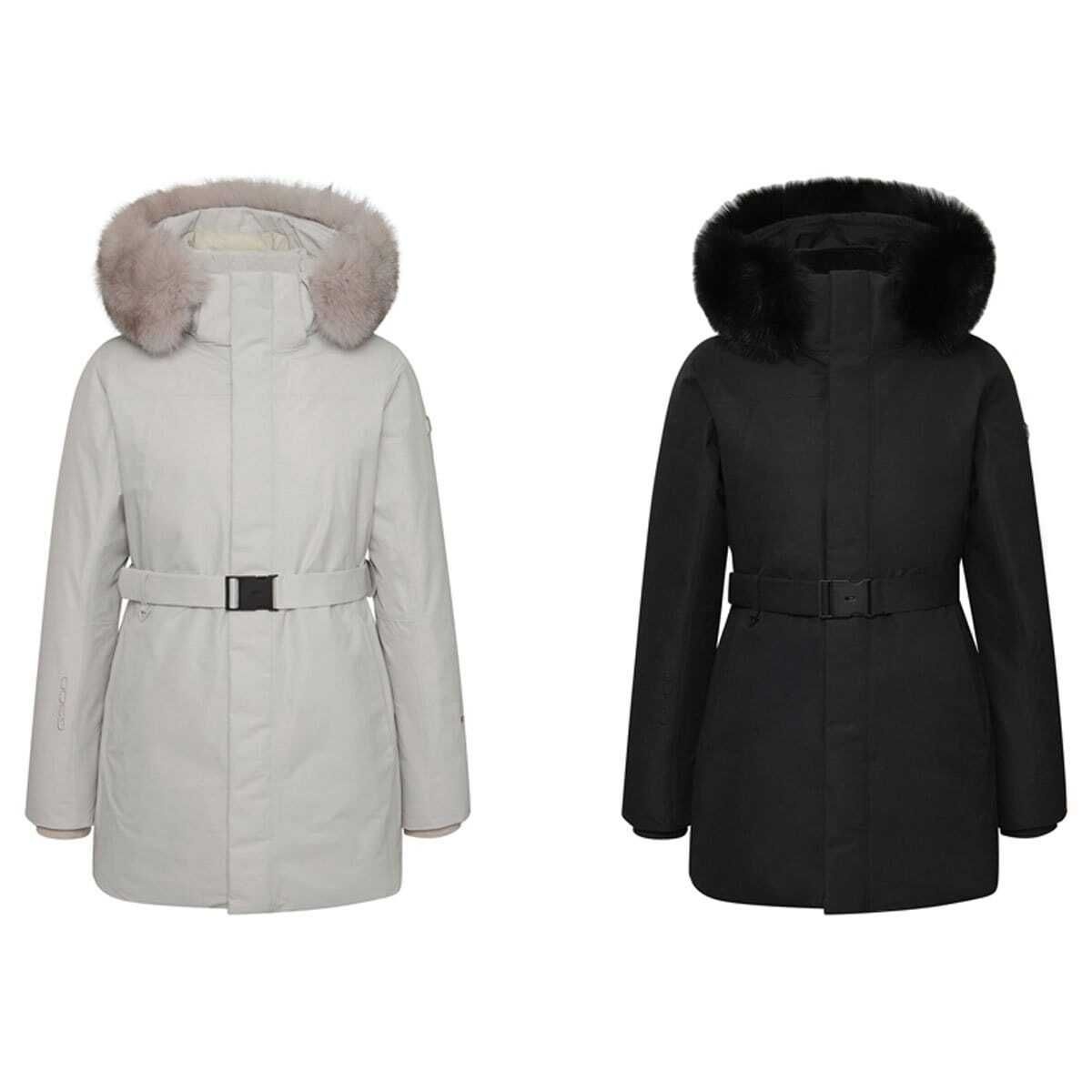 K2 KWW25532 신상품 / 조끼 증정 여성 프리미엄 구스다운 G900 트리니티(TRINITY) 고어 미들 다운