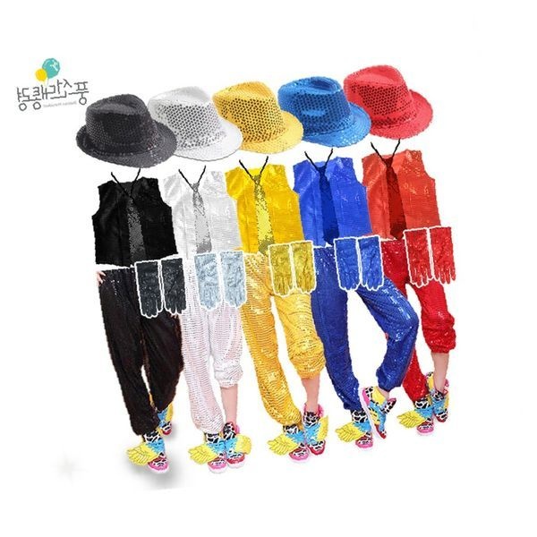 제이엘(JL) 반짝이 무대 의상 글 5종 세트 결혼식 축가 파티 행사 장기자랑