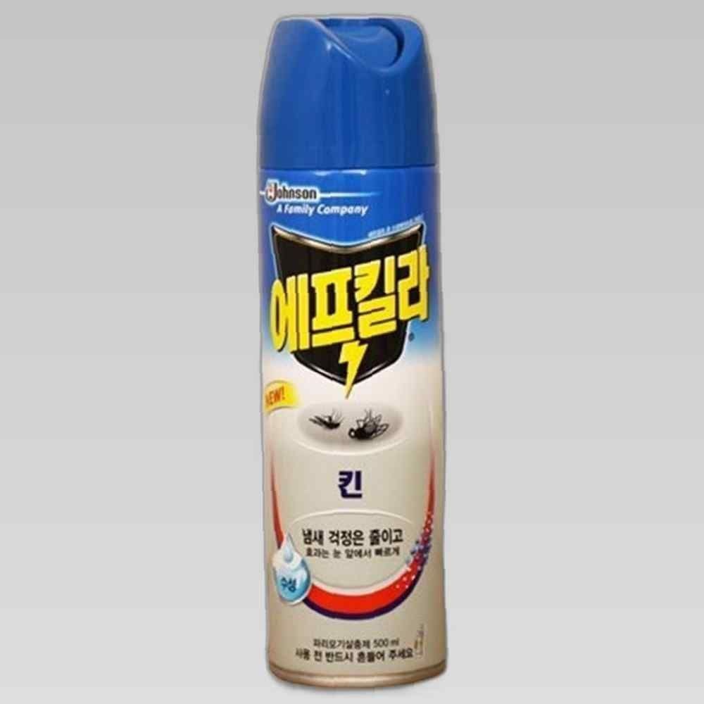 모기퇴치 방역 스프레이 에프킬라킨 500ml 모기약 모기향 벌레약