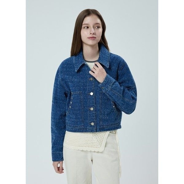 잇미샤 <매장정품> it MICHAA 잇미샤 스터드 데님 자켓 (ITP9DJK720) 1060397