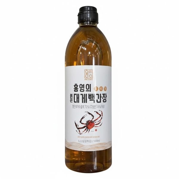 홍영의 붉은대게 백간장 980ml