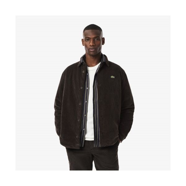 라코스테 남성 코듀로이 패딩 셔켓 CH7211 55N SKB 423371