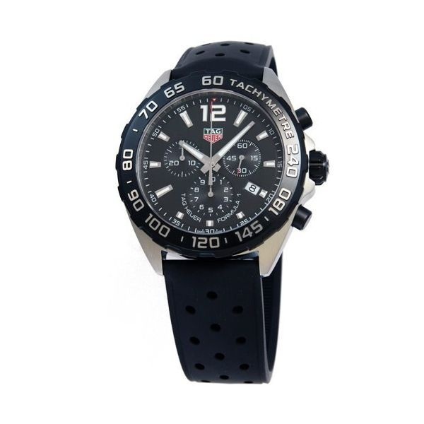 TAG Heuer Tag Formula 1 CAZ1010.FT8024 크로노그랩 블랙 다이얼 Men 시계 [세금포함] [정품] New 손목시계 패션시계 명품시계