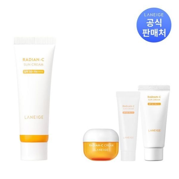 피부관리 라네즈 래디언씨 선크림 SPF 50진정 쿨링 트러블 PA진정 트러블진정 50ml - 화장품피부타입 케어 탄력 보습