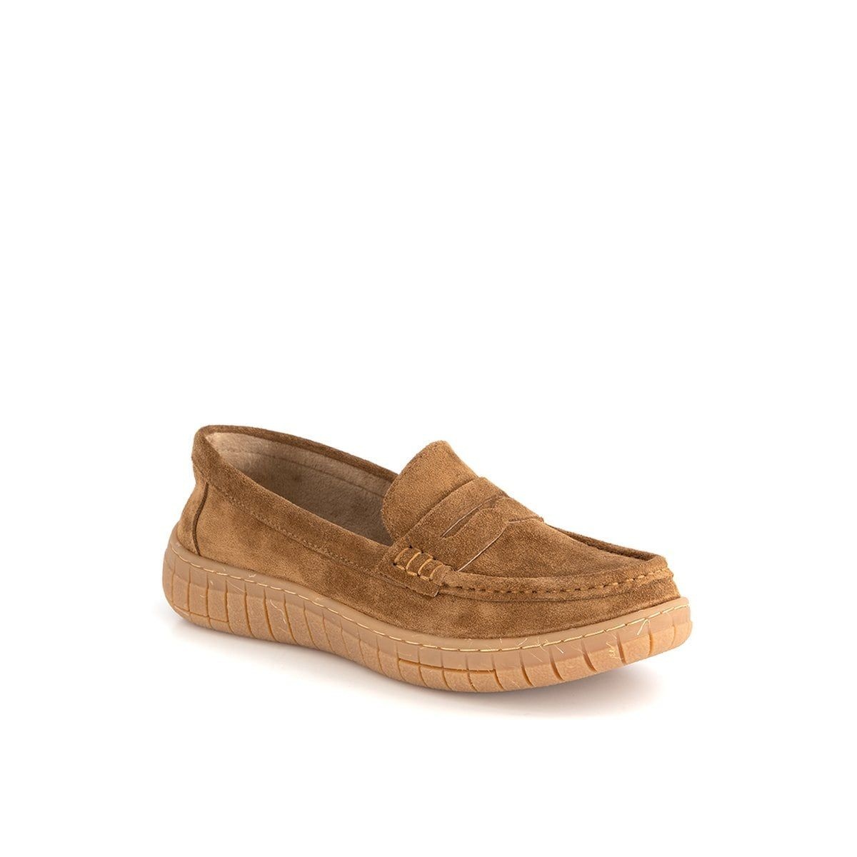 닥스 <매장정품> DAKS 닥스 [SSG] 여성 Exclusive 컴포트 스웨이드 로퍼 DRF520SA34(카멜) 1041576