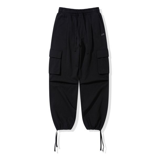 <매장정품> 코드그라피 CGP 와이드 카고 트레이닝 팬츠_블랙 CBEUUTP303BK 604341