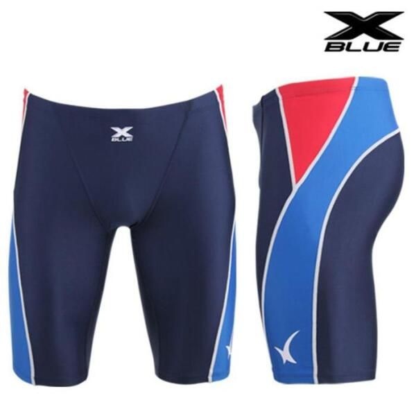 [셀러허브 스포츠] XBLUE 남자 5부 수영복 I21328 강습용 실내수영장 강습