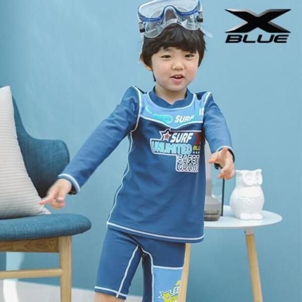 [셀러허브 스포츠] XBLUE 남아동 래쉬가드 상하세트 P31074 이쁜수영복 핫템