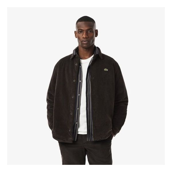 라코스테 코듀로이 패딩 셔켓 CH7211-55N SKB 947203