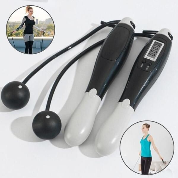 [셀러허브 스포츠] [룽스]디지털 발줄넘기 카운터 스마트 줄넘기 DD-10869