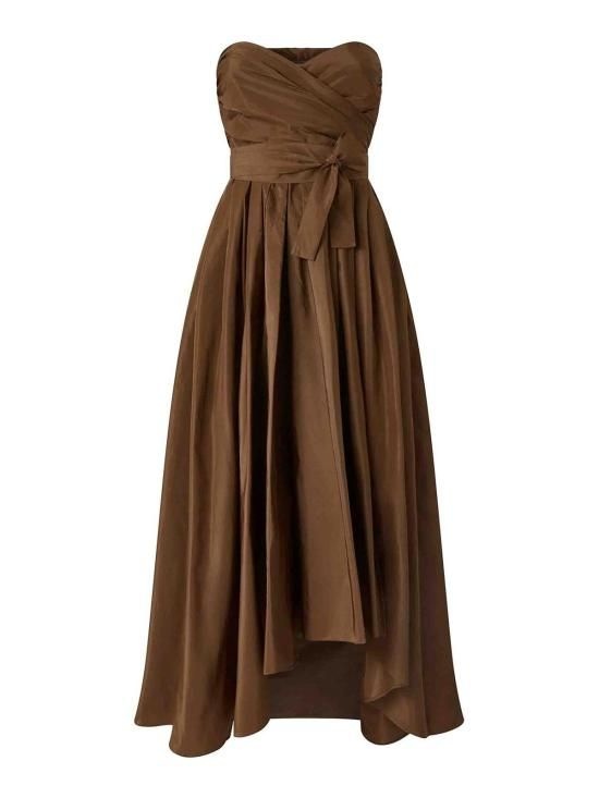 핀코 25SS 핑코 미디 스커트 104937Y3LEL71 Brown