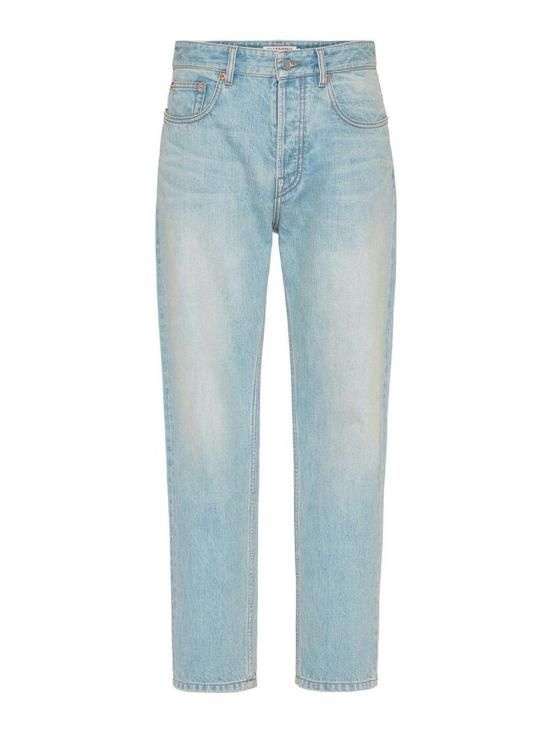 발렌티노 가라바니 스트레이트 팬츠 4V3DE03D9WD508 Blue