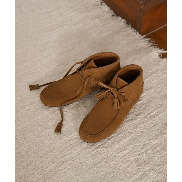 RACHEL CX Arlette SUEDE 스웨이드 FRING 링 반지e BTS 부츠_RCB066B