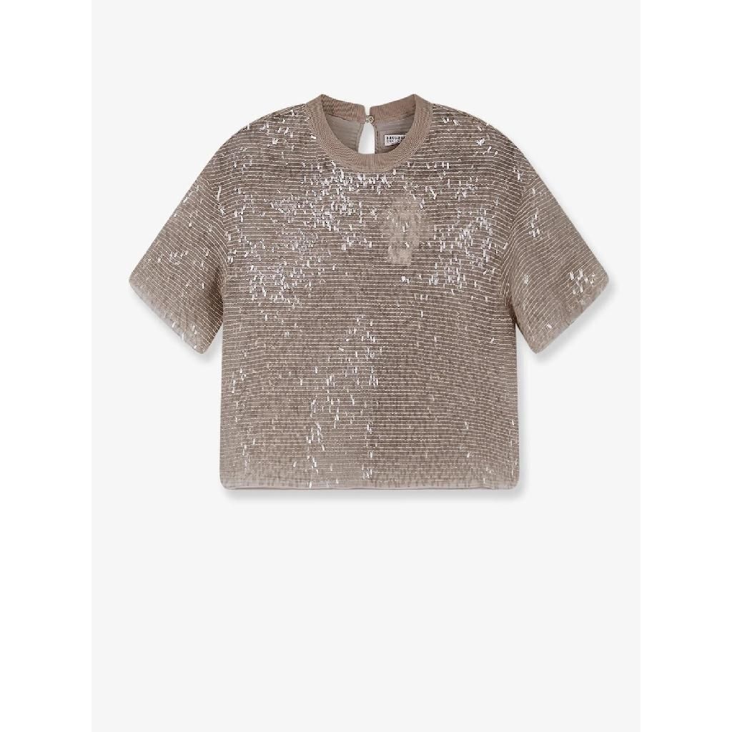 브루넬로 쿠치넬리 [N85]브루넬로 쿠치넬리 MF940HW300 여성 티셔츠 민소매 긴소매 탑