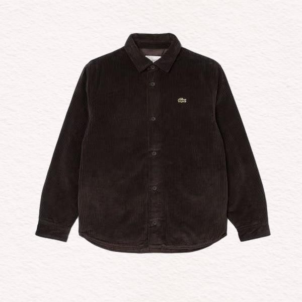 라코스테 남성코듀로이 패딩 셔켓CH7211-55N E07다크브라운 317746