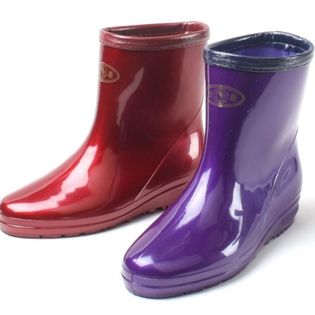 여성 반장화 패션장화 시장장화 여름 수산장화