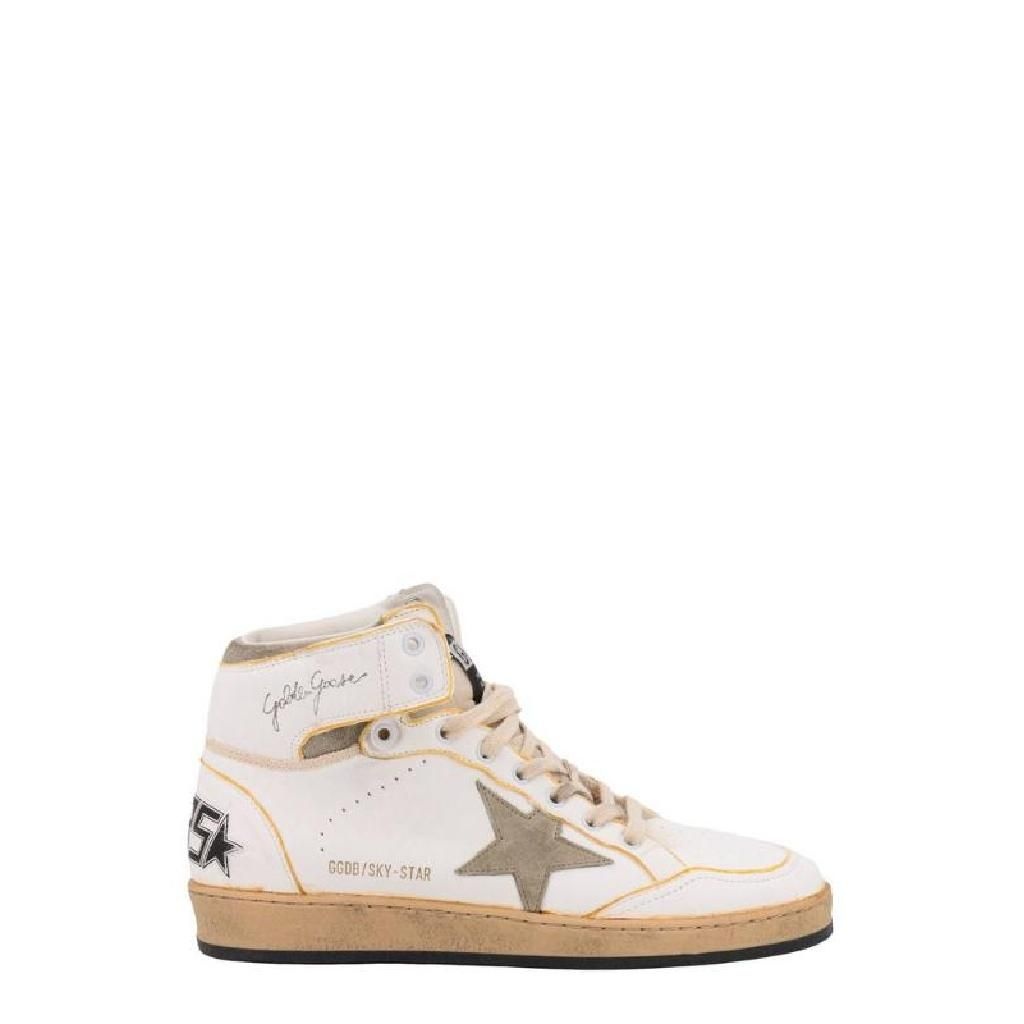 골든구스 골든구스 디럭스 브랜드 스카이스타 하이탑 스니커즈 GMF00230F004089 10961 TP945659797