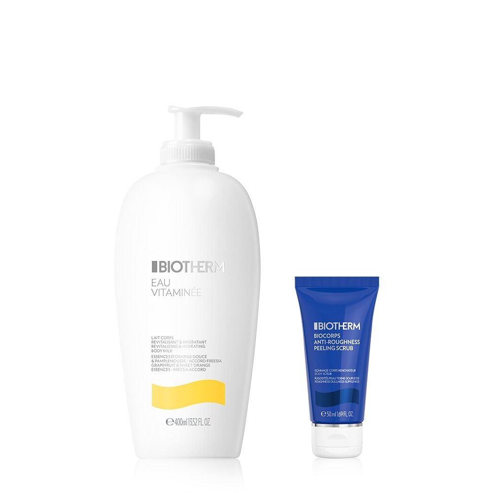 비오템 [N] 오 비타미네 바디 밀크 400ml 세트 (+바디 스크럽 50ml)