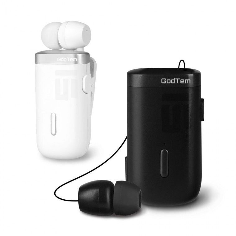 엠글로벌스 엠글로벌스 갓템 클립온 롤러블 블루투스 이어폰 MGB-001 무선 클립형 이어셋