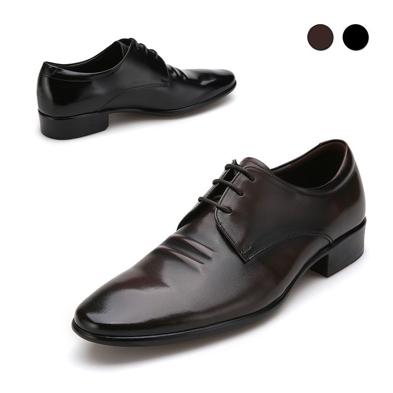 [롯데온] 미소페 남성 정장구두 022031703 3cm (68,700원/무료)