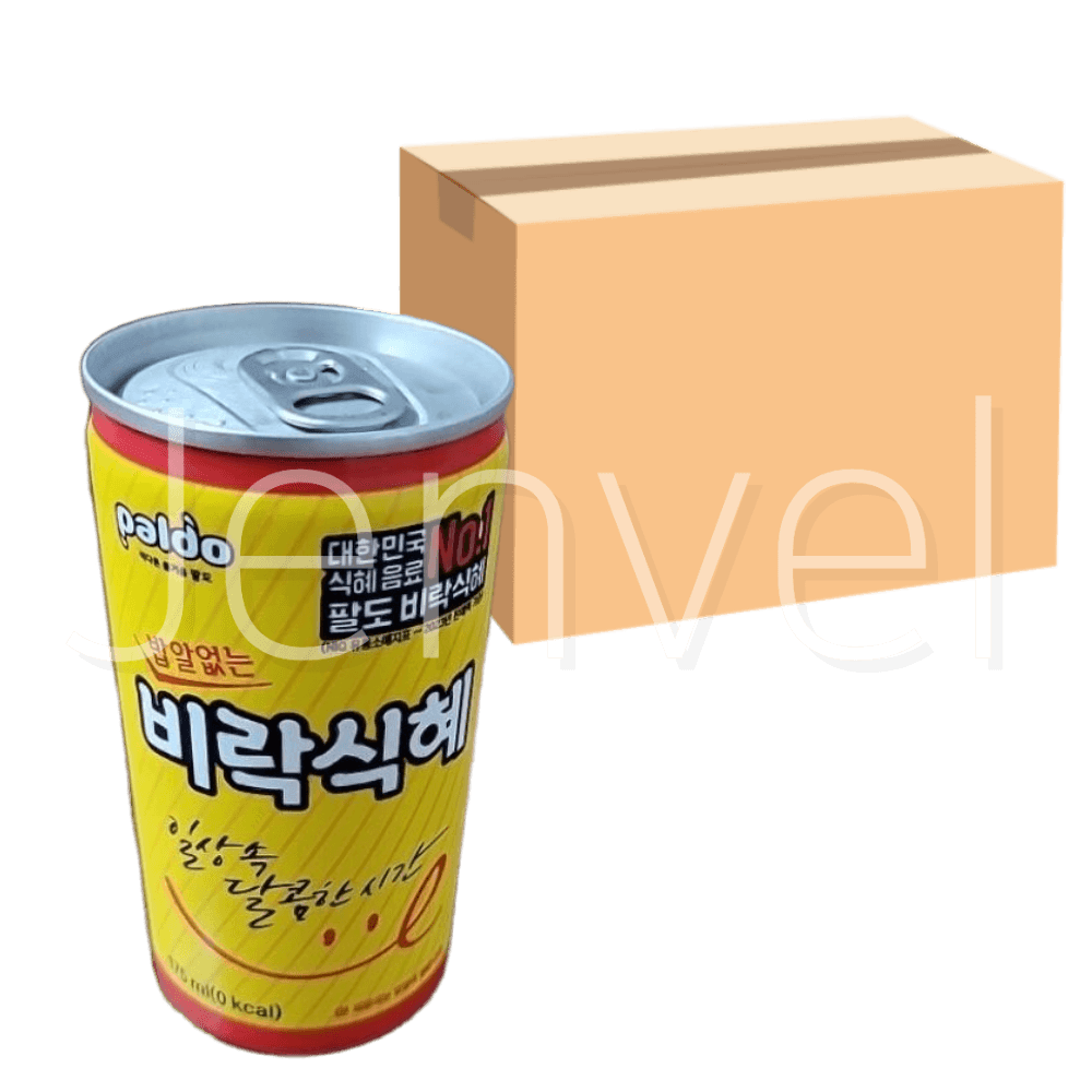 젠벨협력사 팔도 밥알없는 미니 비락식혜 175ml 60캔 0칼로리 최근생산