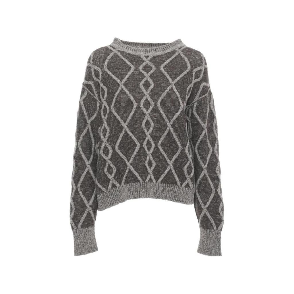 안토넬리 아가일 패턴 니트 스웨터 CELSO41698PB3 TP449960720