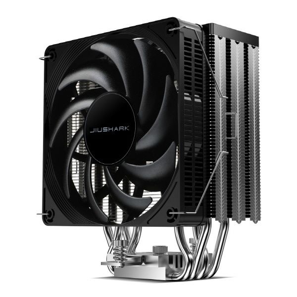 JIUSHARK JF100 Crystal CPU쿨러 블랙