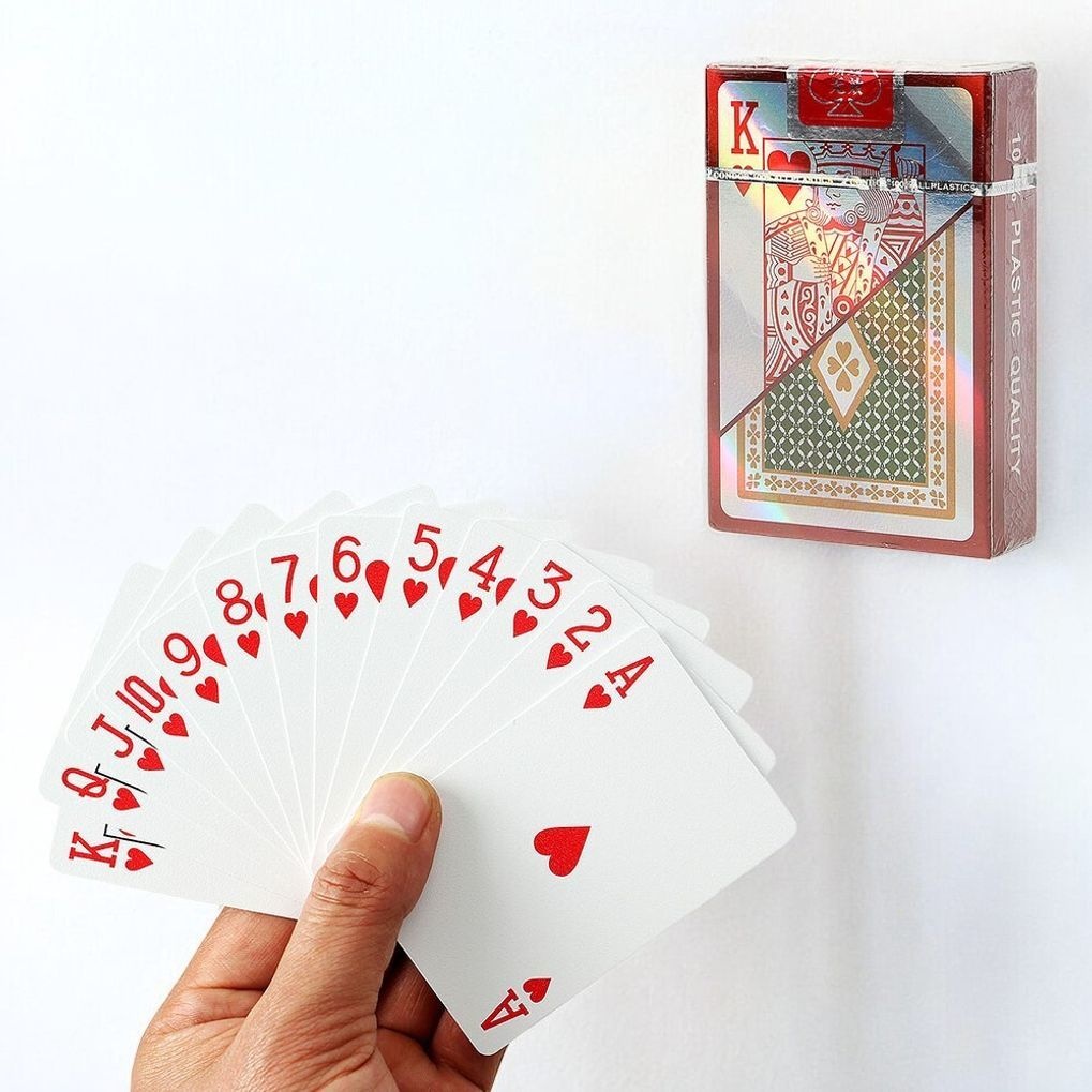 PrimeBulk 트럼프 카드 홀덤카드(그린) 카드게임 [ADE6343]