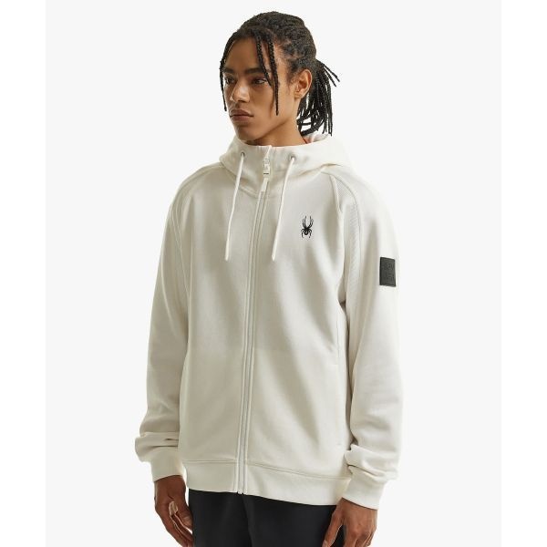 <매장정품> 스파이더 SPYDER 공용 베이직 와펜 후드 집업 SPHPCNFT303UOWH 208944