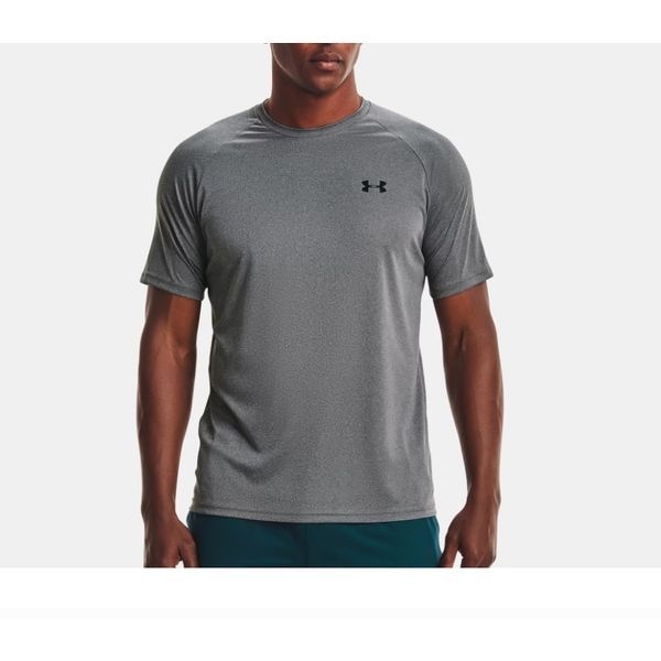 언더아머 1327965-012 그레이 남성 벨로시티 2 기능성 티셔츠 헬스 운동