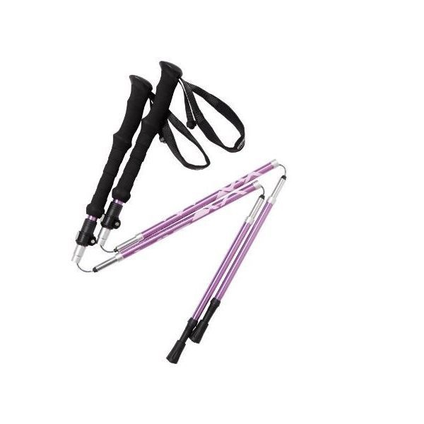 DUA23T83P15단 두랄루민 폴딩 쌍스틱 (LPink)_BP