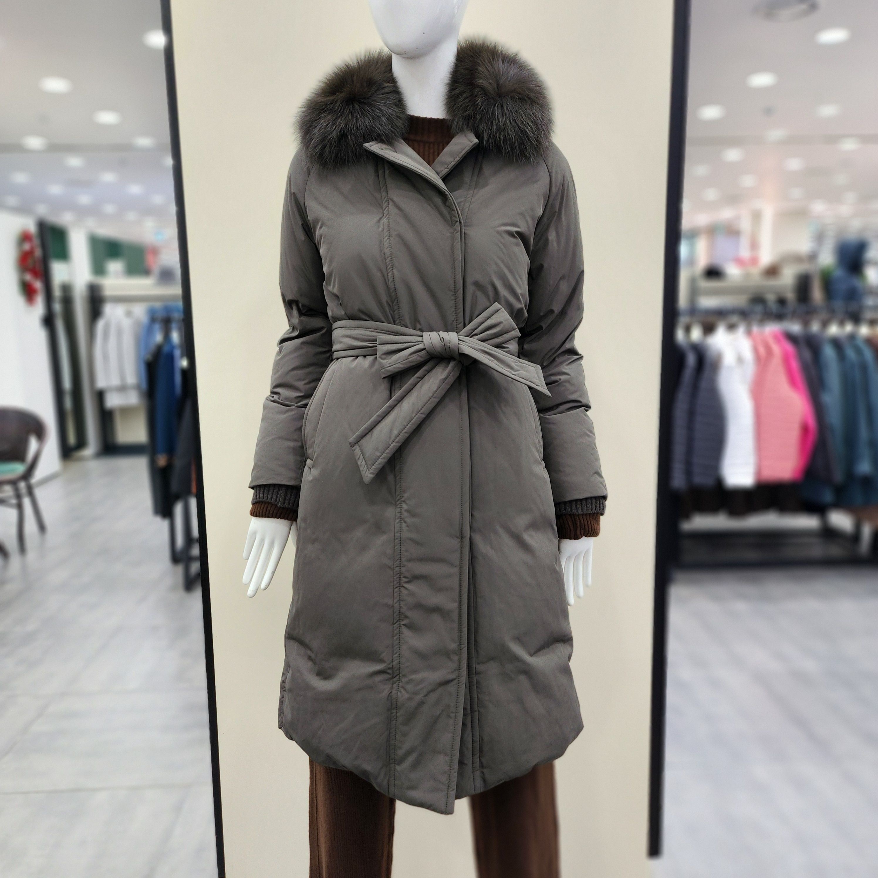 조이너스 폭스퍼 벨티드 구스롱패딩 JAEW1-WIH410 GN1172322